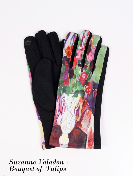 Oil Painting Design Touch Screen Glove